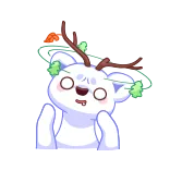 🤪 pegatina, dibujos animados, animal, ilustración, lindo, personaje telegram sticker
