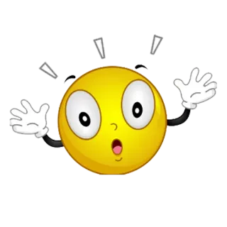 😧 emoji, schockiert, überrascht, ausdruck, gelb, cartoon telegram sticker
