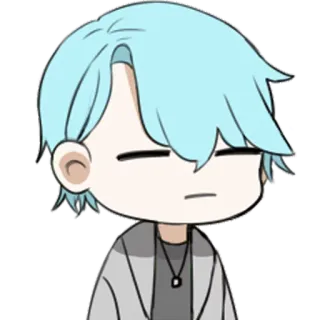 😑 Anime, Cartone animato, Personaggio, Adesivo telegram sticker