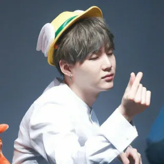 🍂 Suga kpop, sänger, idol, fansign, promi telegram sticker