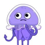 Jellyfish Toni telegram stickers