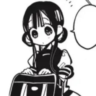 🍇 anime, manga, cartoon, girl, school uniform telegram sticker