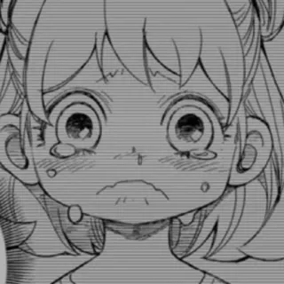 🎀 Anime, Manga, Weinen, Traurig, Mädchen, Emotional telegram sticker