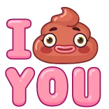 ❤️ I ❤️ YOU ความรัก, หัวใจ, อิโมจิอึ, น่ารัก, ความรักใคร่, ความโรแมนติก, คำทักทาย telegram sticker