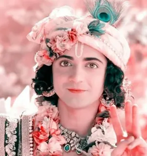 ❤️ Krishna indian, god, hindu, deity, spiritual telegram sticker