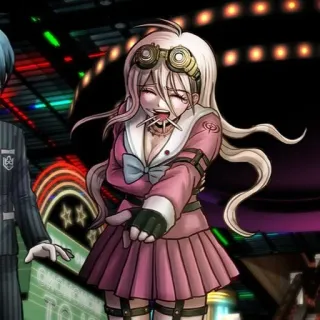 🔩 Miu Iruma Danganronpa V3: Killing Harmony anime, danganronpa, miu iruma, video game, cute telegram sticker