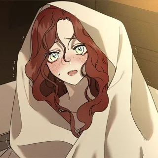 ♠️ donna, piangere, triste, anime, ragazza telegram sticker