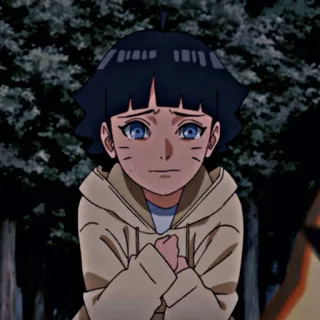 💙 Himawari Uzumaki Boruto: Naruto Next Generations Anime, Ragazza, Triste, Naruto, Himawari, Uzumaki telegram sticker