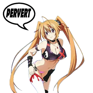 🤬 PERVERT Anime, Fille, Sexy, Dessin animé, Pervers whatsapp sticker