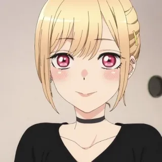 ❤️ Marin Kitagawa My Dress-Up Darling Аниме, Милый, Девушка, Блондинка, Марин Китагава, My Dress-Up Darling telegram sticker