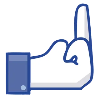🖕 doigt d'honneur, offensant, geste, irrespect, impoli, insultant telegram sticker