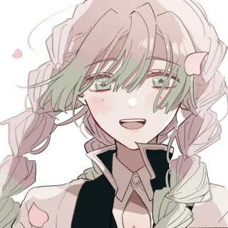 😊 anime, manga, sorridente, carina, ragazza telegram sticker