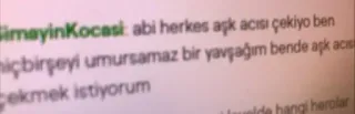 🌟 abi herkes aşk acısı çekiyo ben hiçbirşeyi umursamaz bir yavşağım bende aşk acıs çekmek istiyorum telegram sticker