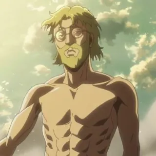 😐 Zeke Yeager Attack on Titan Anime, Attack on Titan, Zeke, Yeager, Personagem whatsapp sticker