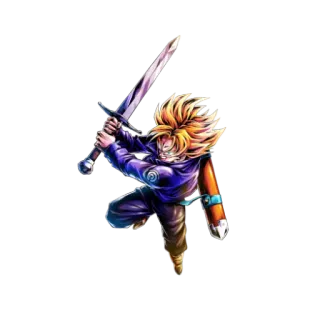 🗡 Trunks Dragon Ball Trunks, Schwert, Anime, Dragon Ball, Kämpfer telegram sticker