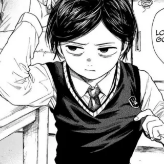🌚 LO Anime, Manga, Ragazzo, Uniforme, Scuola whatsapp sticker