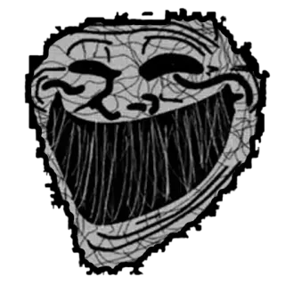 😭 Trollface มีม, โทรลล์, อินเทอร์เน็ต, อารมณ์ขัน, ตลก telegram sticker