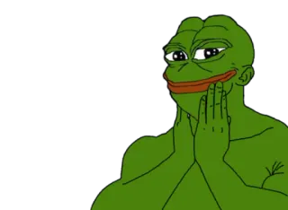😟 Pepe the Frog pepe, frog, internet meme telegram sticker
