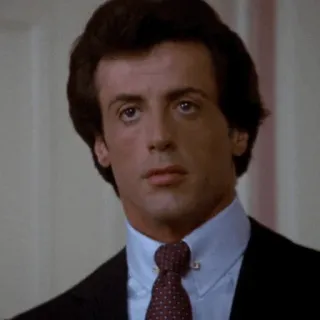 🌑 Sylvester Stallone actor, portrait, man, movie, celebrity telegram sticker