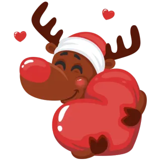 Coca-Cola New Year telegram stickers