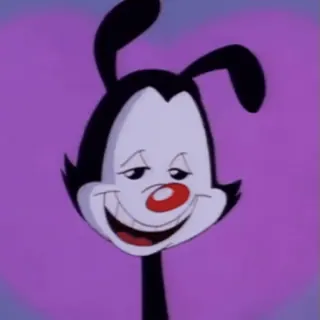 😏 Wakko Warner Animaniacs การ์ตูน, แอนิเมชัน, ยุค 90, ตัวละคร, ตลก telegram sticker