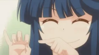 ☺️ Anime, Mädchen, süß, fröhlich, Lächeln whatsapp sticker