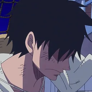 ❤️‍🔥 Luffy One Piece Anime, One Piece, Luffy, Mangá telegram sticker