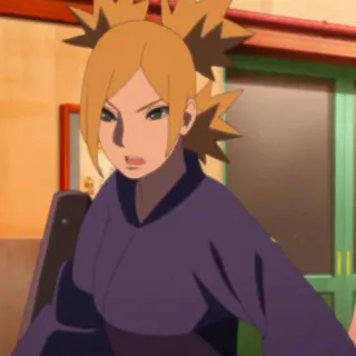 🪵 Temari Naruto Anime, Naruto, Temari, Personnage, Ninja telegram sticker