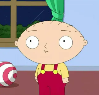 🧸 Stewie Griffin Family Guy cartoon, baby, funny, animation, character telegram sticker