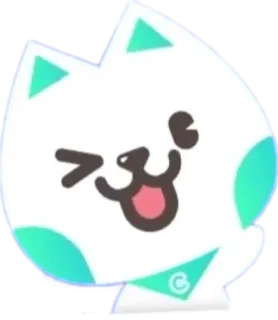 😜 猫, 可爱, 贴纸, 卡通, 动物, 卡哇伊 telegram sticker