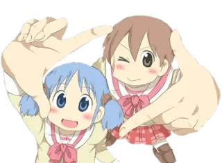 🤳 Anime, Personaggi, Carino, Amicizia, Kawaii telegram sticker
