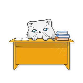 Time Cat telegram stickers