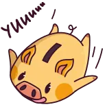 Свинцент @TgSticker telegram stickers