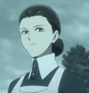 💜 Isabella The Promised Neverland Anime, Isabella, The Promised Neverland, Betreuerin, Charakter whatsapp sticker