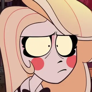 😑 Charlie Morningstar Hazbin Hotel dibujos animados, Hazbin Hotel, Charlie Morningstar, animado whatsapp sticker