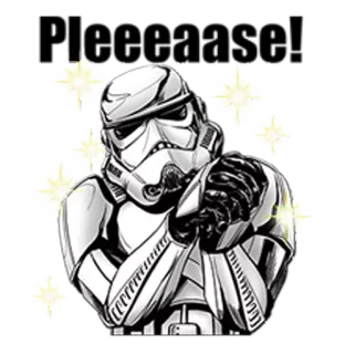 🙏 Stormtrooper Star Wars stormtrooper, star wars, casque, film, empire galactique, soldat telegram sticker