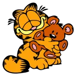 @stickerkar1 l گارفیلد متحرک telegram stickers