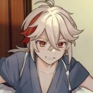 😃 Kaedehara Kazuha Genshin Impact 动漫, 游戏, 原神, 枫原万叶, 万叶 telegram sticker
