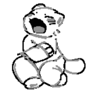 💉 cat bongo cat telegram sticker