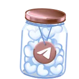 Restless Jar @podarkitgnft telegram emojis ❤️