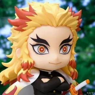 🙂 Kyojuro Rengoku Demon Slayer Anime, Demon Slayer, Rengoku, Kyojuro Rengoku, Chibi telegram sticker