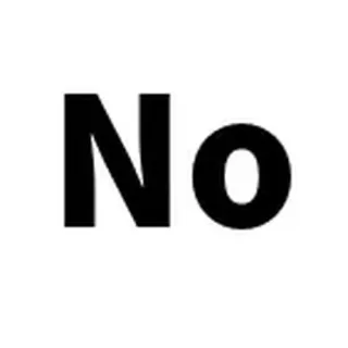 💬 No Non, Interdiction, Négatif, Refus whatsapp sticker