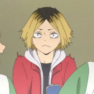 🏐 Kenma Kozume Haikyuu!! Anime, Kenma, Kozume, Haikyuu, Tête de pudding telegram sticker