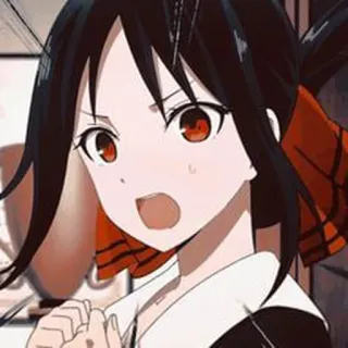 ❤️ Kaguya Shinomiya Kaguya-sama: Love Is War Аниме, Кагуя-сама, Любовь это война, Кагуя Синомия, Мультфильм, Манга telegram sticker