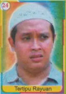 😔 Tertipu Rayuan homem, retrato, malaio, pessoas telegram sticker