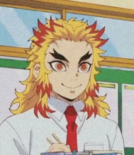 Rengoku Kyojuro telegram stickers