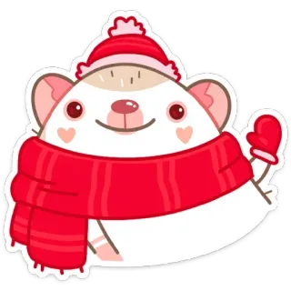 Новогодний Имбирчик (@TgSticker) whatsapp stickers