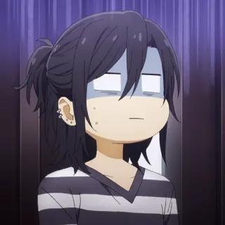 📚 anime, worried, scared, manga, confused telegram sticker