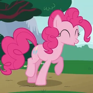 π Pinkie Pie My Little Pony: Friendship is Magic whatsapp sticker