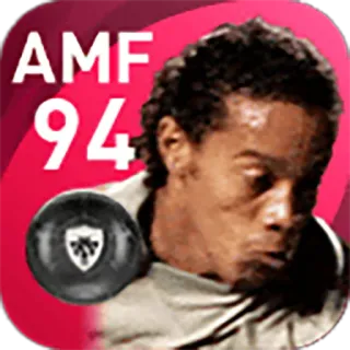 ⚽️ Ronaldinho AMF 94 soccer, football, athlete, sport, Ronaldinho telegram sticker